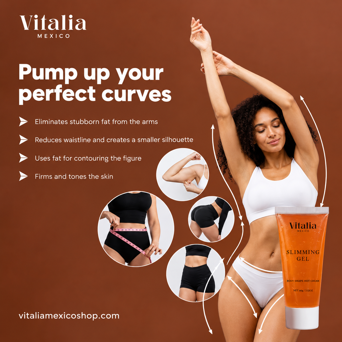 GlowSlim Gel – Gel Reductor y Moldeador Corporal
