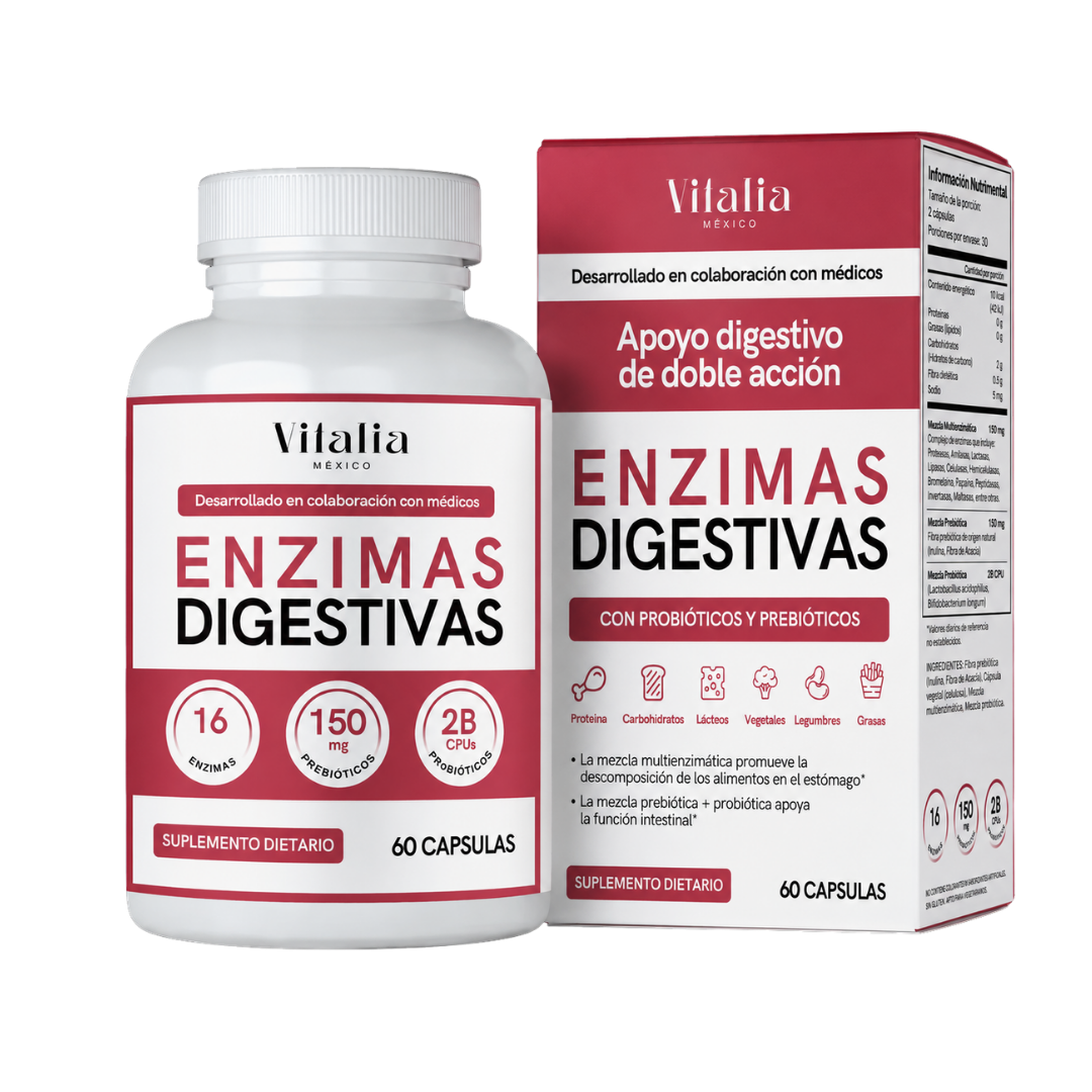 Enzimas Digestivas 3 en 1