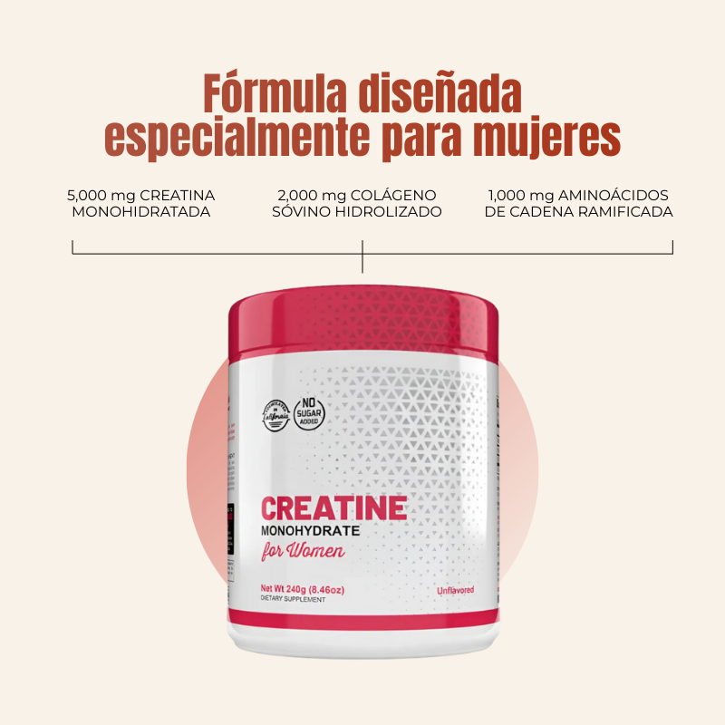 Creatina para mujeres: Special Glutes Formula