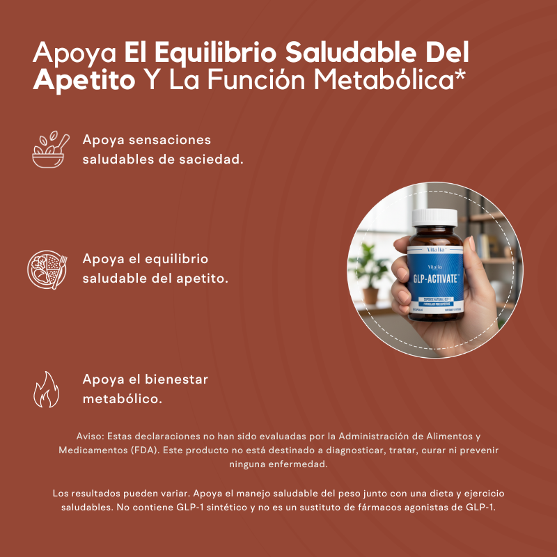 GLP-Activate: Apoyo para el hambre y el metabolismo