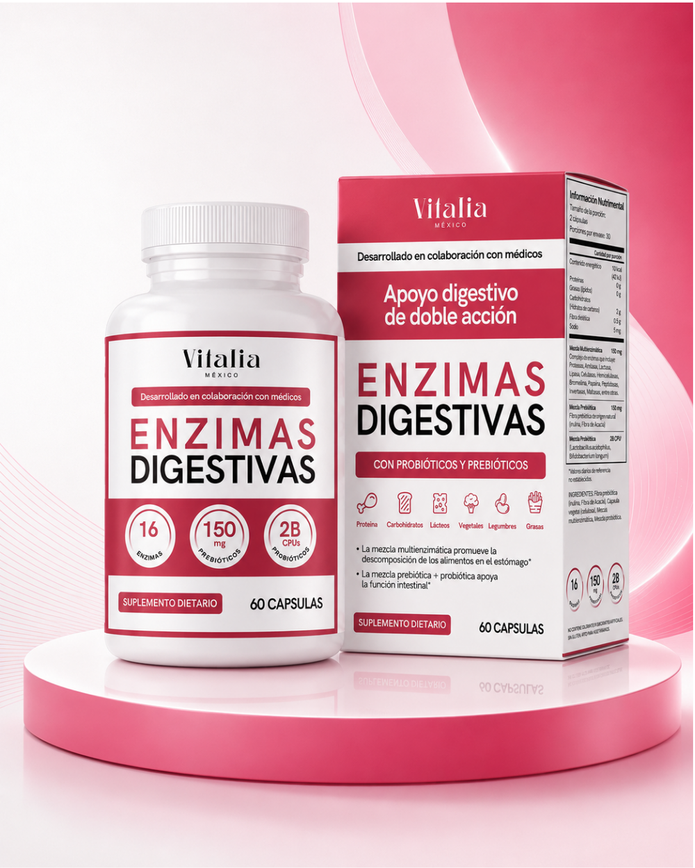 Vitalia — disfruta la comida sin pesadez