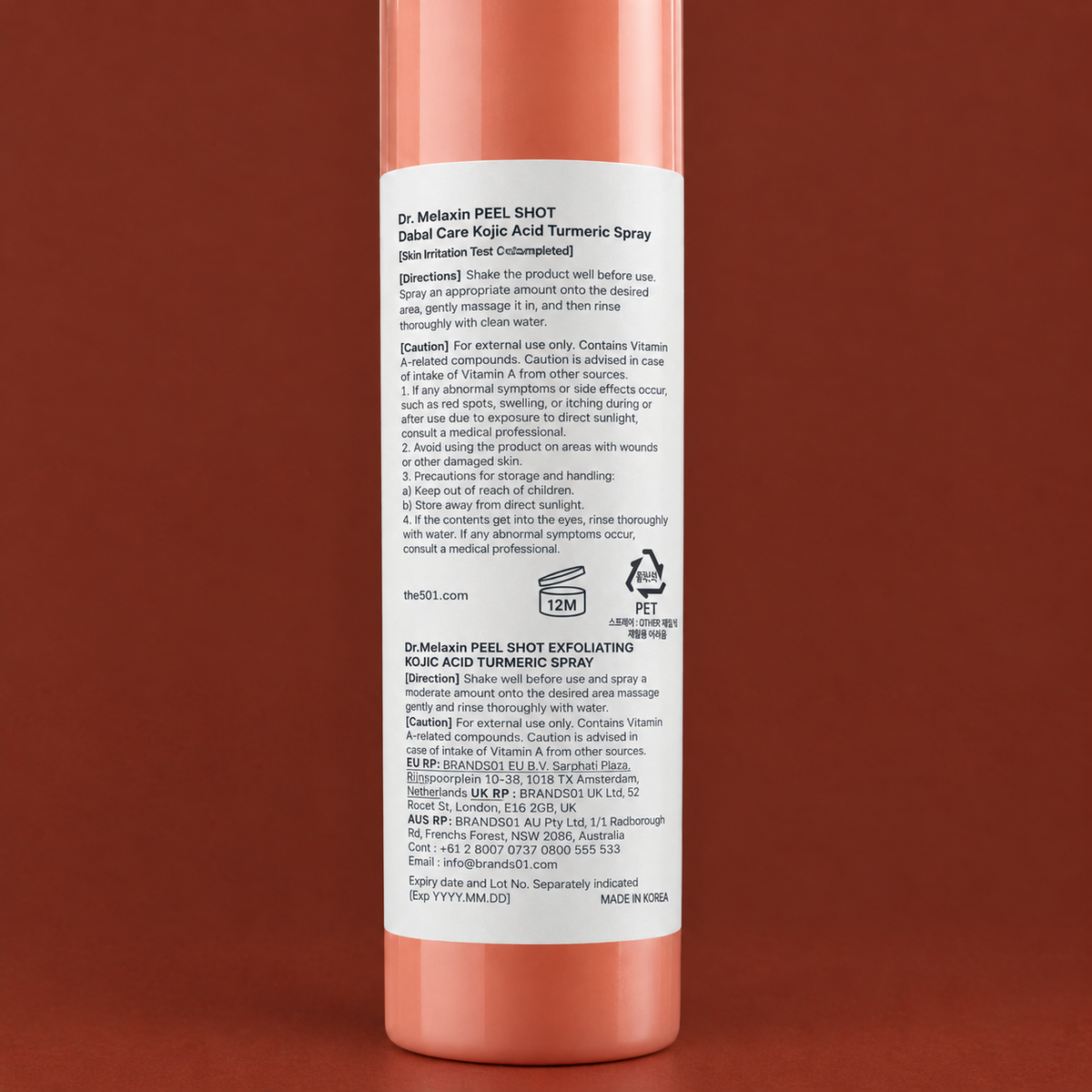 Dermapeel Spray – Elimina manchas y unifica el tono de la piel